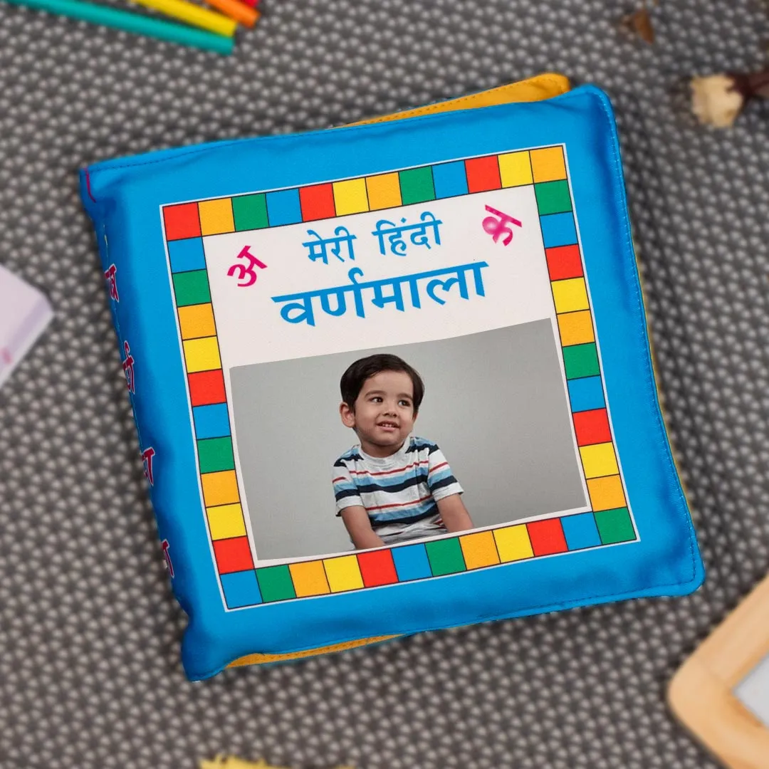 Kids Learning Pillow Book- Alphabet, Varnmala &amp; Mathematics